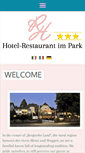 Mobile Screenshot of hotel-im-park-haan.de